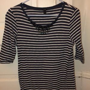 **10 for $20!**Navy &white stripped J. Crew blouse